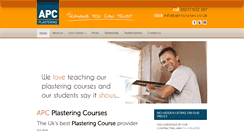 Desktop Screenshot of nvqplasteringcourses.co.uk